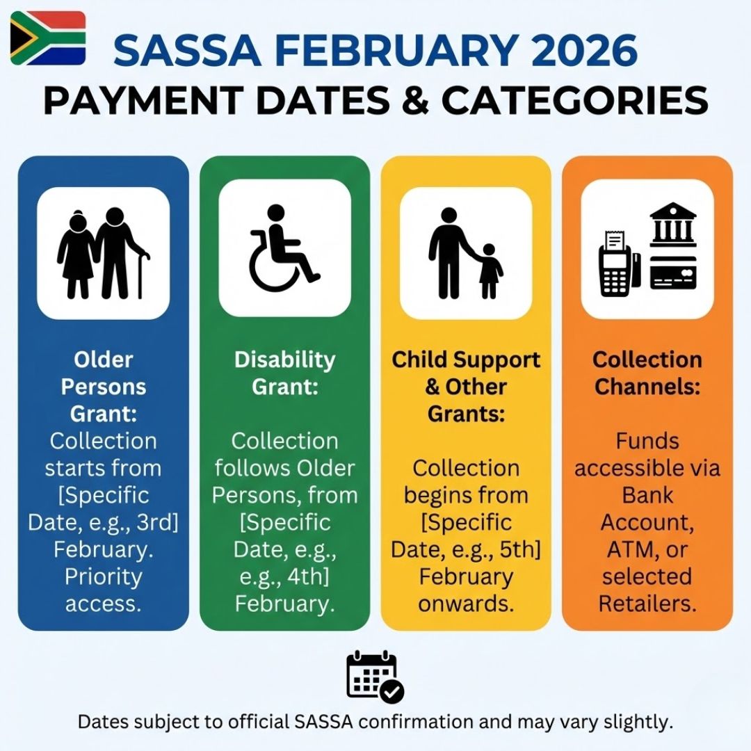 SASSA February 2026s Payment